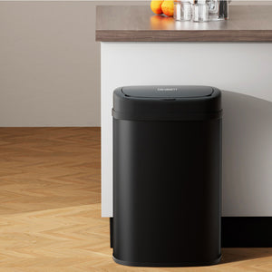 Devanti 50L Sensor Bin | Motion Rubbish Trash Can | Auto Touch Free | Kitchen