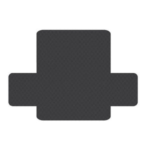 Dark Grey Quilted Sofa / Couch Cover Protector - 3 Seater