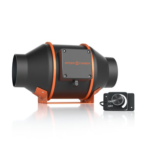 SF 4 Inch Inline Duct Fan With Speed Controller