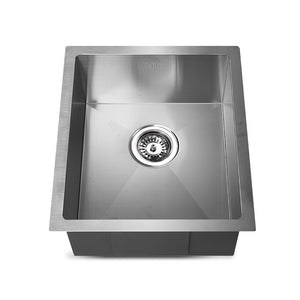39cm x 45cm Stainless Steel Kitchen Sink | Under/Top/Flush Mount | Silver