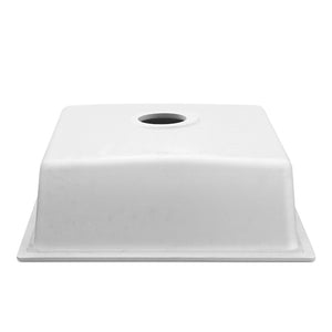 Cefito Stone Kitchen Sink - Granite Under/Topmount 450x450mm | Laundry Basin