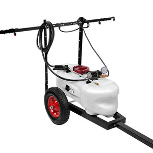 100L ATV Weed Sprayer Trailer With Spot Spray Tank
