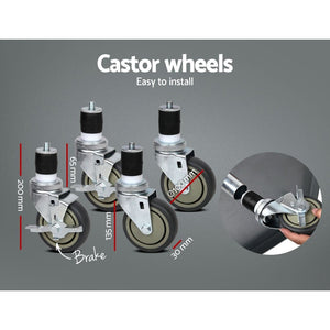 Commercial Hydroponic / Nursery Stainless Steel Work Bench - 1524MM x 610MM