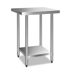 Stainless Steel Kitchen Bench | 610 x 610mm Commercial