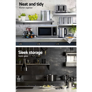 Cefito 1800mm Stainless Steel Wall Shelf - Kitchen Display Rack