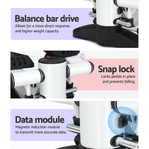 Everfit Mini Stepper with Resistance Rope and Mat