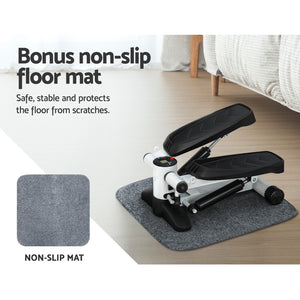 Everfit Mini Stepper with Resistance Rope and Mat