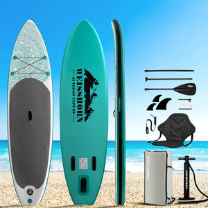 10FT Inflatable Stand Up Paddle Board | Weisshorn SUP Kayak