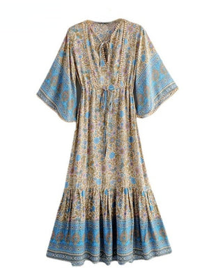 Bohemian Summer Dress | Multiple Colours | S-L