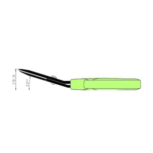 Saboten Green Angled Blade Trimming Scissors