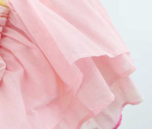 Hippie Summer Dress | 60's Flower Child Slim Fit | S-L