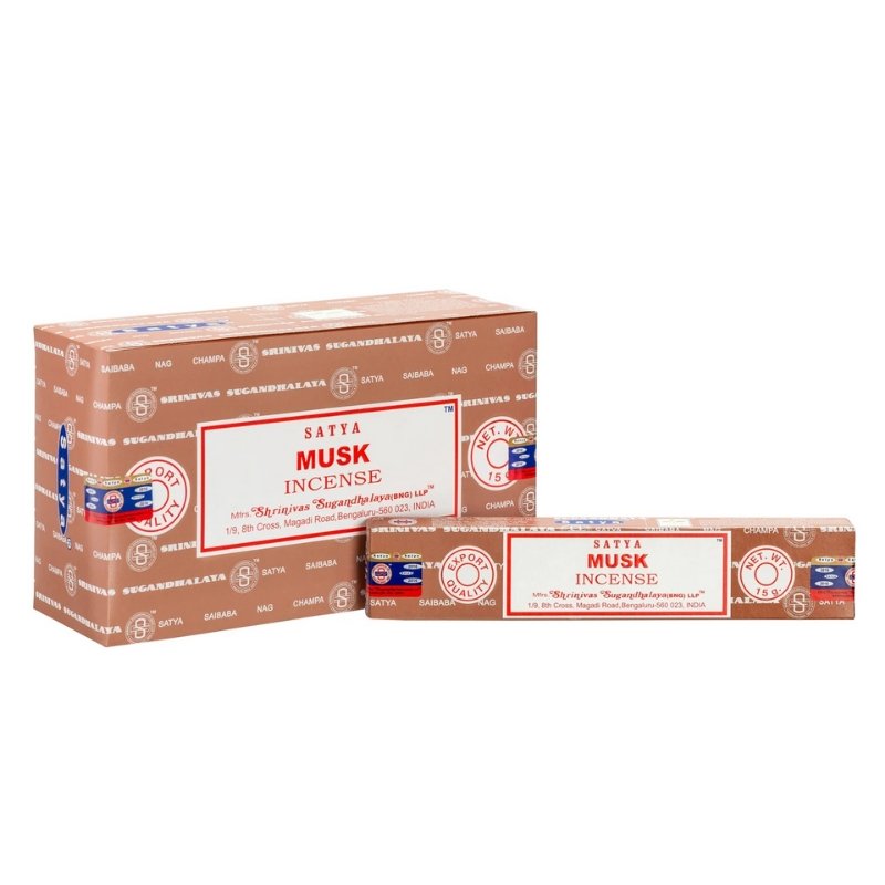 Satya Musk Incense Sticks - 180 Grams