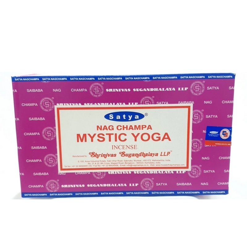 Satya Mystic Yoga Incense Sticks - 180 Grams