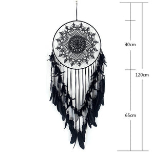 Black Bohemian Dream Catcher | 65CM