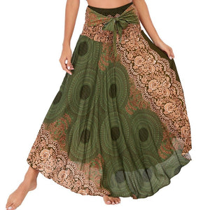 Women's Festival Queen Versatile Bohemian Skirt Dress | Dual Purpose | Free Size