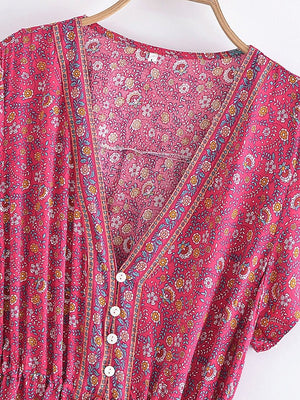 Beautiful Hippie Styled Long Dress | S-L | 3 Colours Available