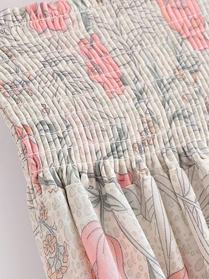 Light Coloured Floral Beach Skirt | M-XL | 3 Styles