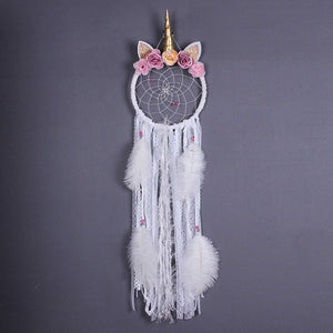 Cute Girls Unicorn Dream Catchers | Various Styles | Fairy Light Options Available