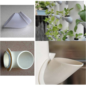 Hydroponic Vertical Garden PVC Insert Pots | 30PCS + Drill Bit