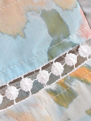 Women's Elegant Bohemian Deep V-Neck Dress | Floral Print | S-XL