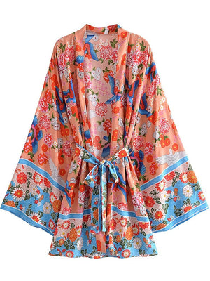 Bohemian Kimono Dresses | Various Colours | S-L