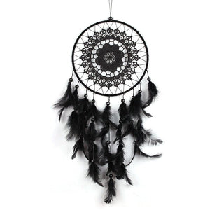 Beautiful Black Mandala Dream Catcher