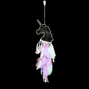 Cute Girls Unicorn Dream Catchers | Various Styles | Fairy Light Options Available