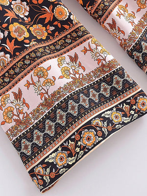 Women's Bohemian Hippie Styled Loose Long Pants | 2 Colours Available | S-L