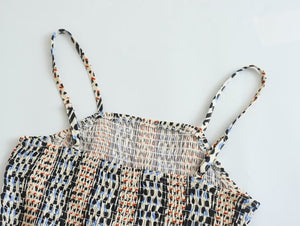 Casual Bohemian Summer Beach Romper | Spagetti Strap | S-L