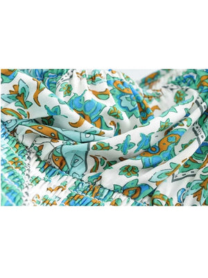 Cool Women's Boho Styled Clothing Set | Pants + Sleeveless Top | S-M