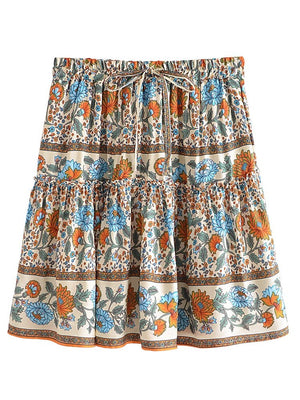 Boho Styled Hippie Skirt | 2 Colours Available | S-L