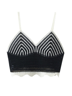 Hippie Beach Crop Top | Spagetti Straps | Various Colours | Free Size