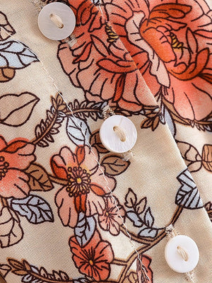 Women's Summer Boho Robe Dress | V-Neck With Tassels | S-XL