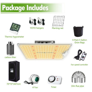Spider Farmer SF1000 LED Grow Light Kit