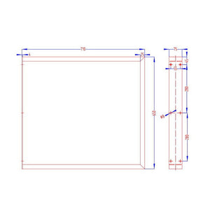 Industrial DIY Coffee Table Metal Legs - Set Of 2