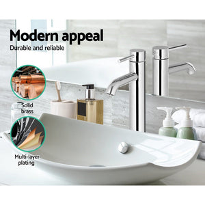Basin Mixer Tap | Silver