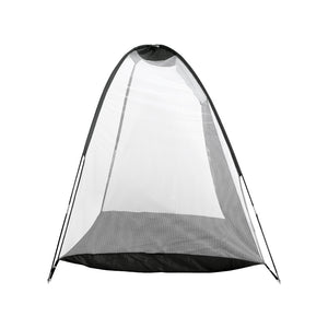 Golf Practice Net and Training Mat Set - Cage Training Aid with Hitting Mat by Everfit