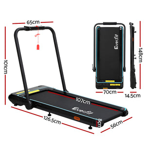 Everfit Electric Treadmill Walking Pad with Remote Control