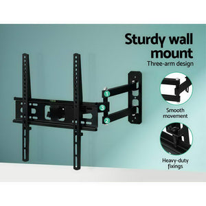 TV Wall Mount Bracket With Tilt Swivel - Suits 23 Inch To 55 Inch