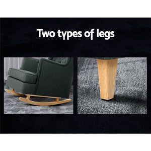 Old Man Reclining Rocking Armchair