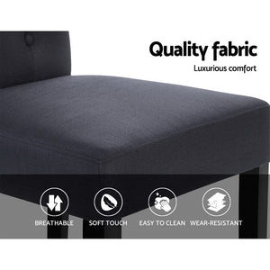 French Provincial Kitchen Dining Chairs - 2 Pack