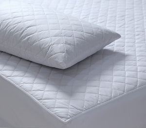 Single Size Mattress Protector | 50cm Deep | Quilted | 100% Cotton | Waterproof