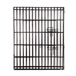 4Paws 8 Panel Playpen | Puppy Exercise Fence Cage | Black | Available in Various Sizes