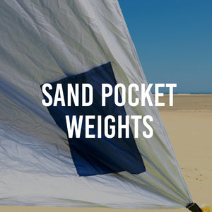 Outdoor Garden Beach Portable Shade Shelter - Blue | Havana Outdoors Beach Umbrella 2.4M