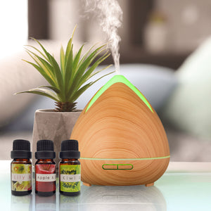 Light Wood Aromatherapy Diffuser - 400ml