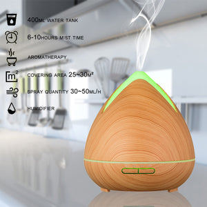 Light Wood Aromatherapy Diffuser - 400ml