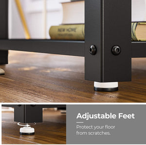 2-Tier Side Table / Beside Table With Mesh Bottom