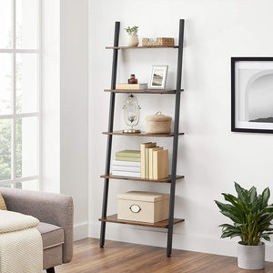 Unique 5-Tier Bookshelf Rack