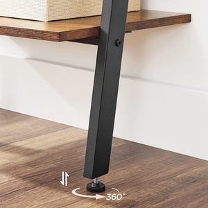 Unique 5-Tier Bookshelf Rack