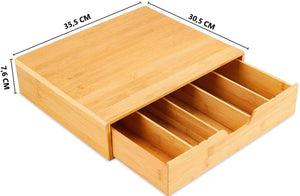 Bamboo K-Cup Coffee Pod Holder Storage Organizer